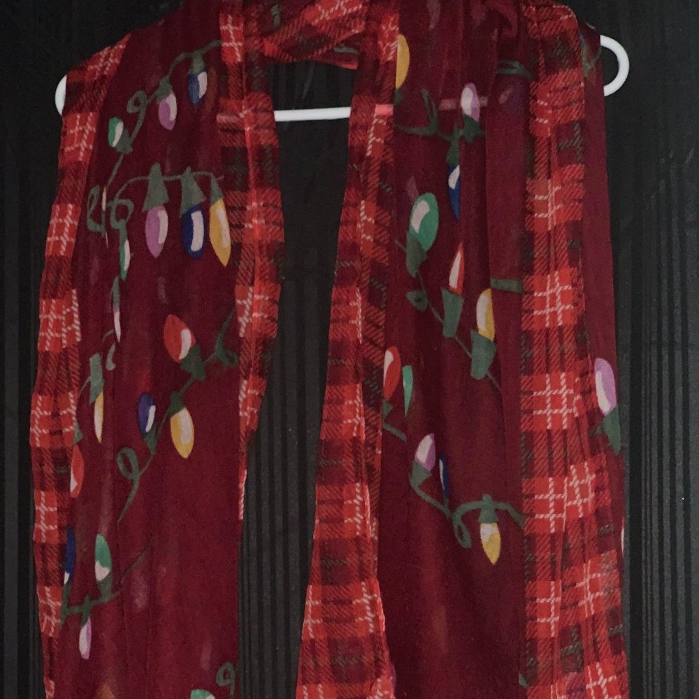 Christmas Bulb Scarf